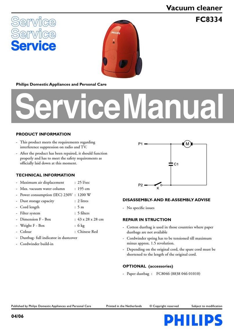 Philips FC8334 User manual Philips FC8334 User manual
