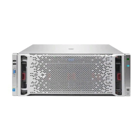HP ProLiant DL580 Gen9 Maintenance and service guide