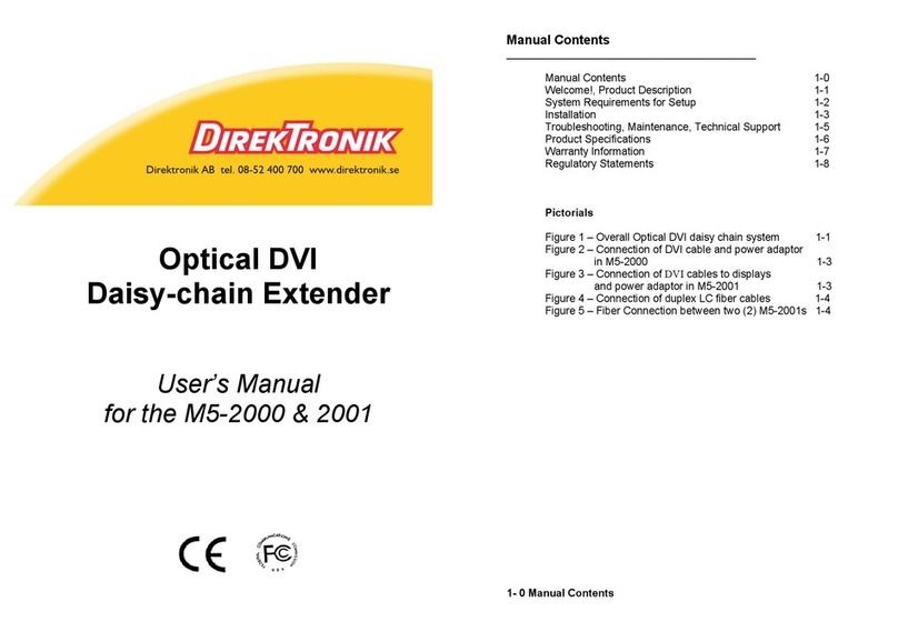DirekTronik M5-2000 user manual