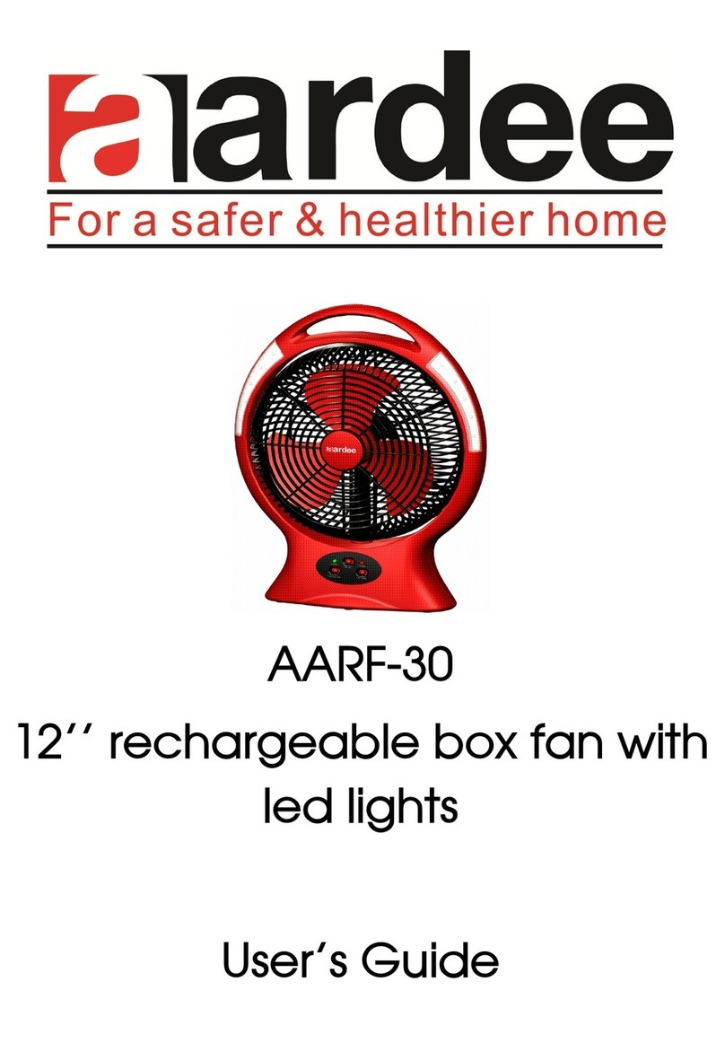 Aardee AARF-30 user guide