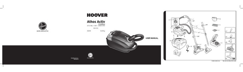 Hoover athos activ ATC18LI user manual