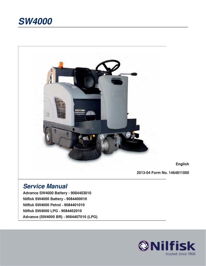 Nilfisk-Advance SW4000 User manual