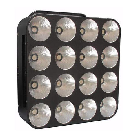 Squareled LED MATRIX 16X30W COB BLINDER manual