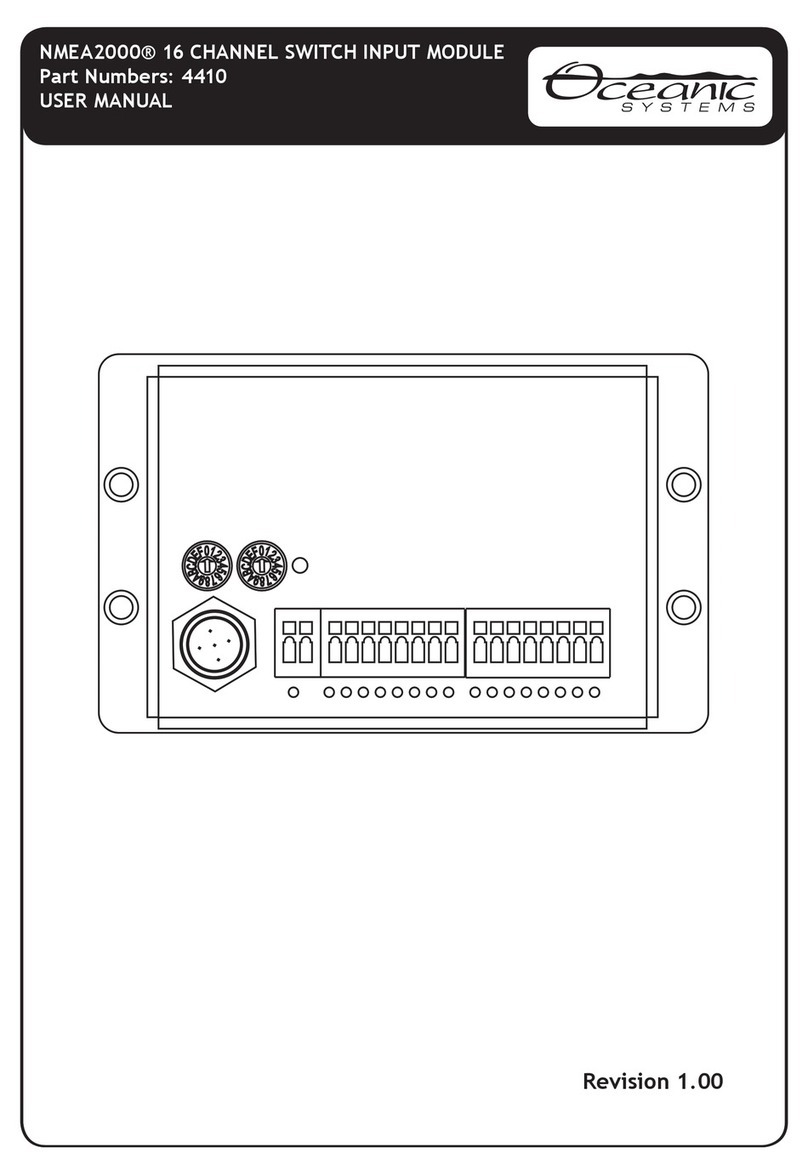 Oceanic Systems NMEA2000 user manual
