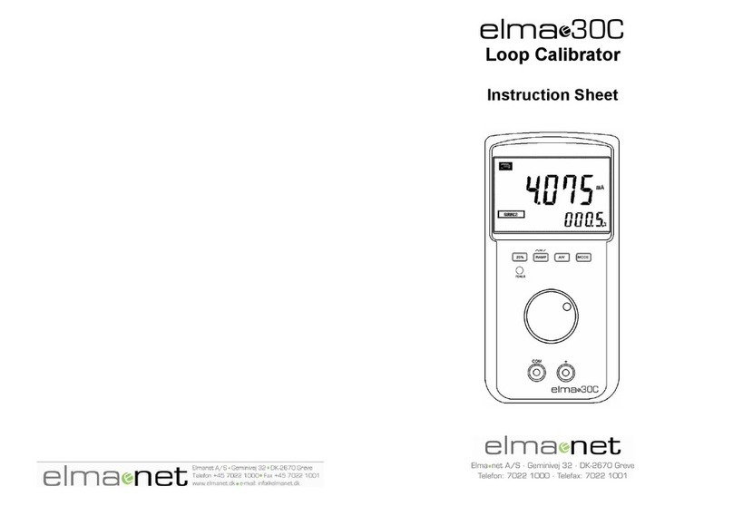 Elma 30C instruction sheet