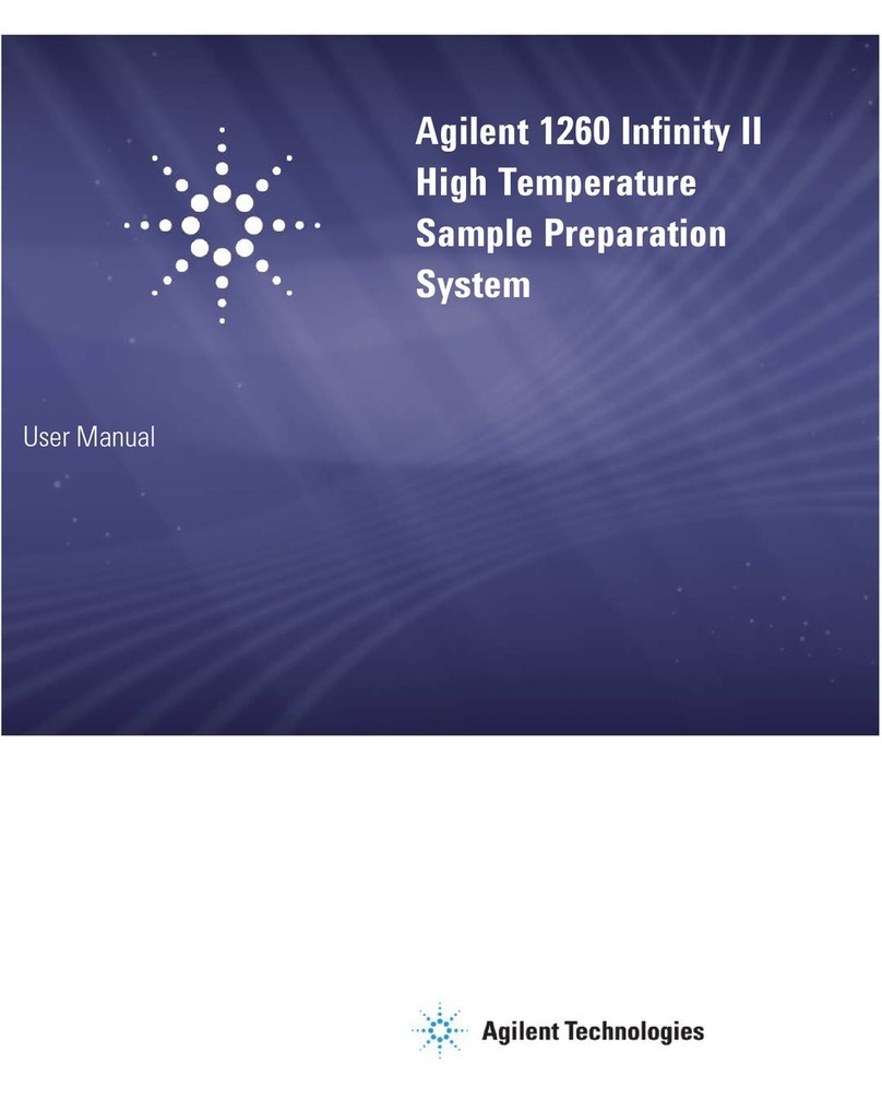 Agilent Technologies 1260 Infinity II User manual