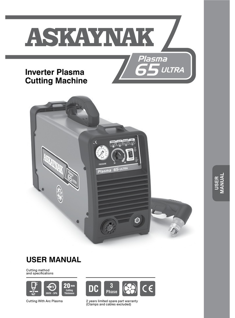 ASKAYNAK Plasma 65 Ultra user manual