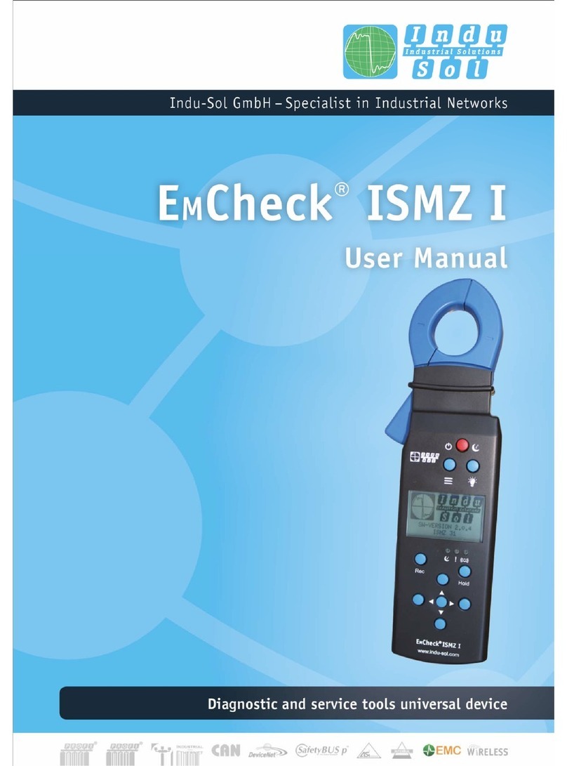 Indu-Sol EM Check ISMZ I user manual