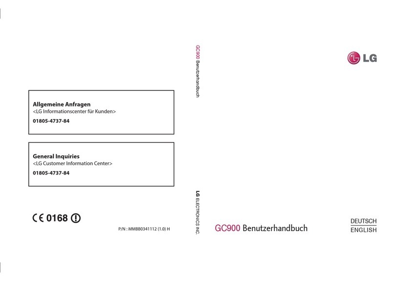 LG GC900 user guide