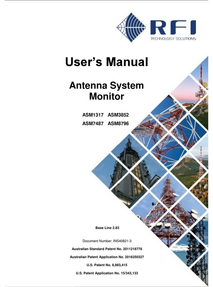 RFI ASM1317 User manual
