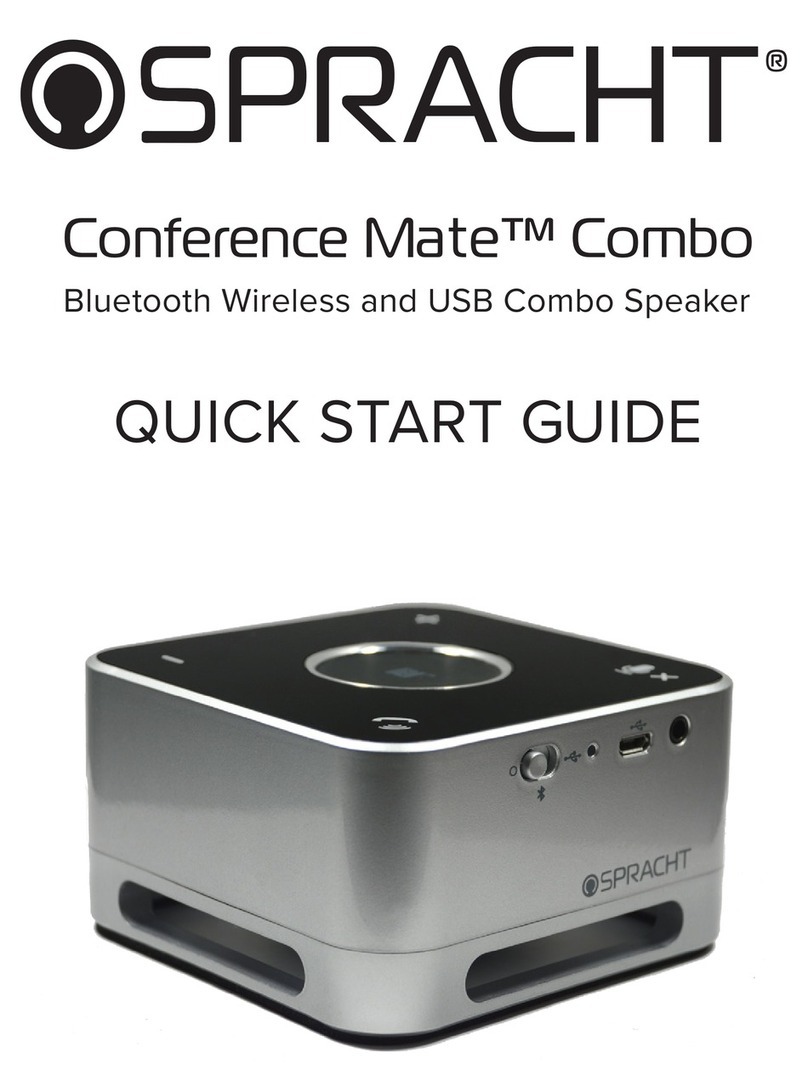 Spracht Conference Mate User manual