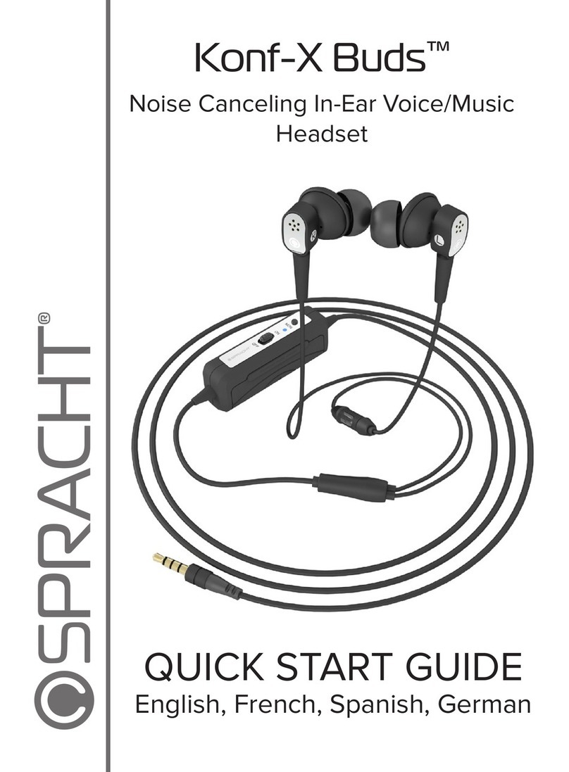 Spracht Konf-X Buds User manual