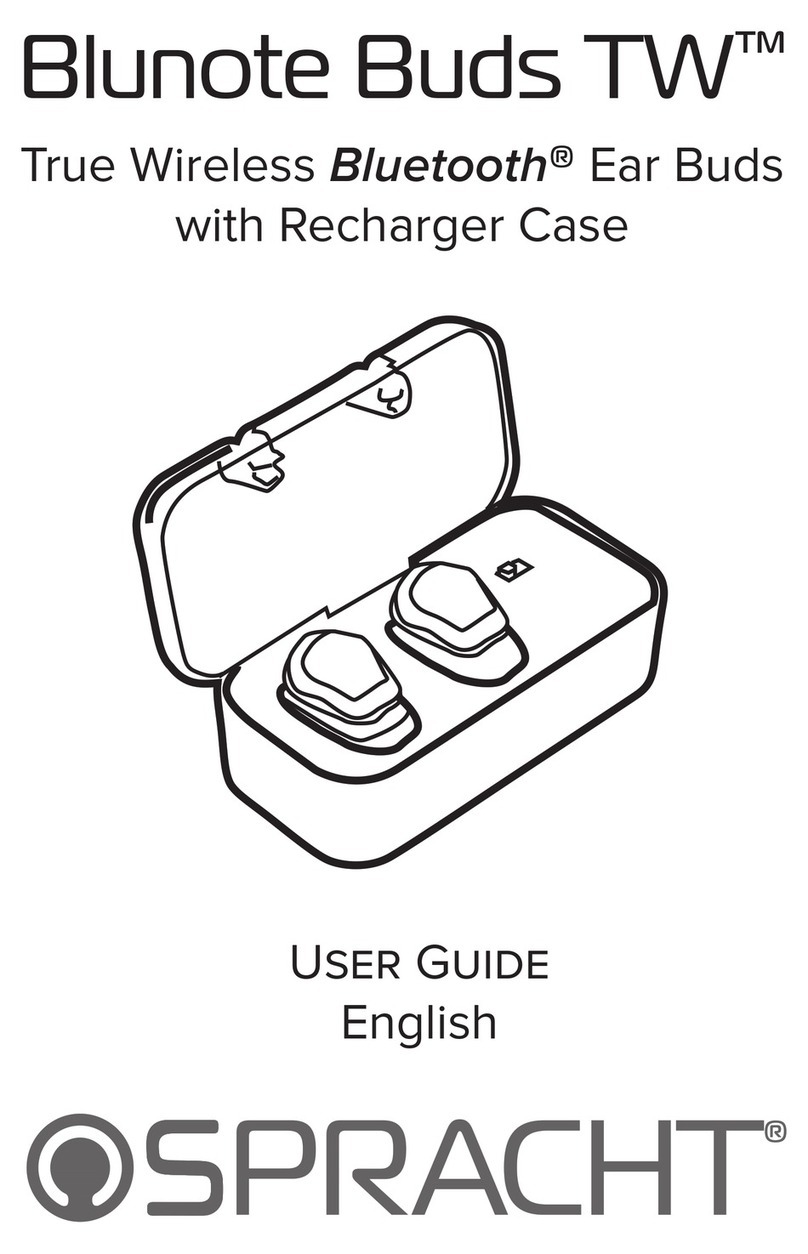 Spracht Blunote Buds TW user guide
