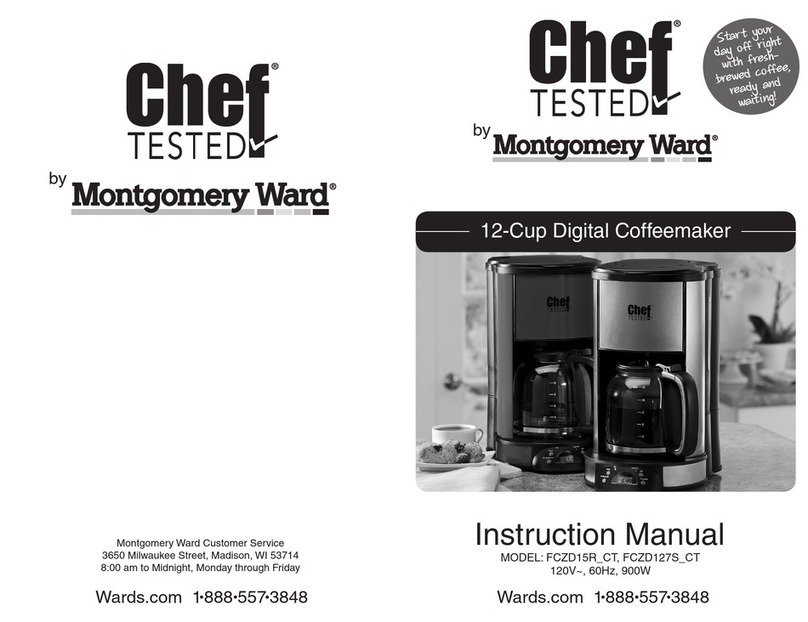 Chef Tested FCZD15R_CT User manual