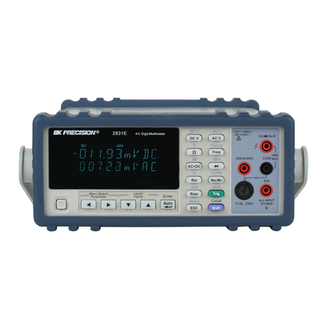 B+K precision 2831E user manual