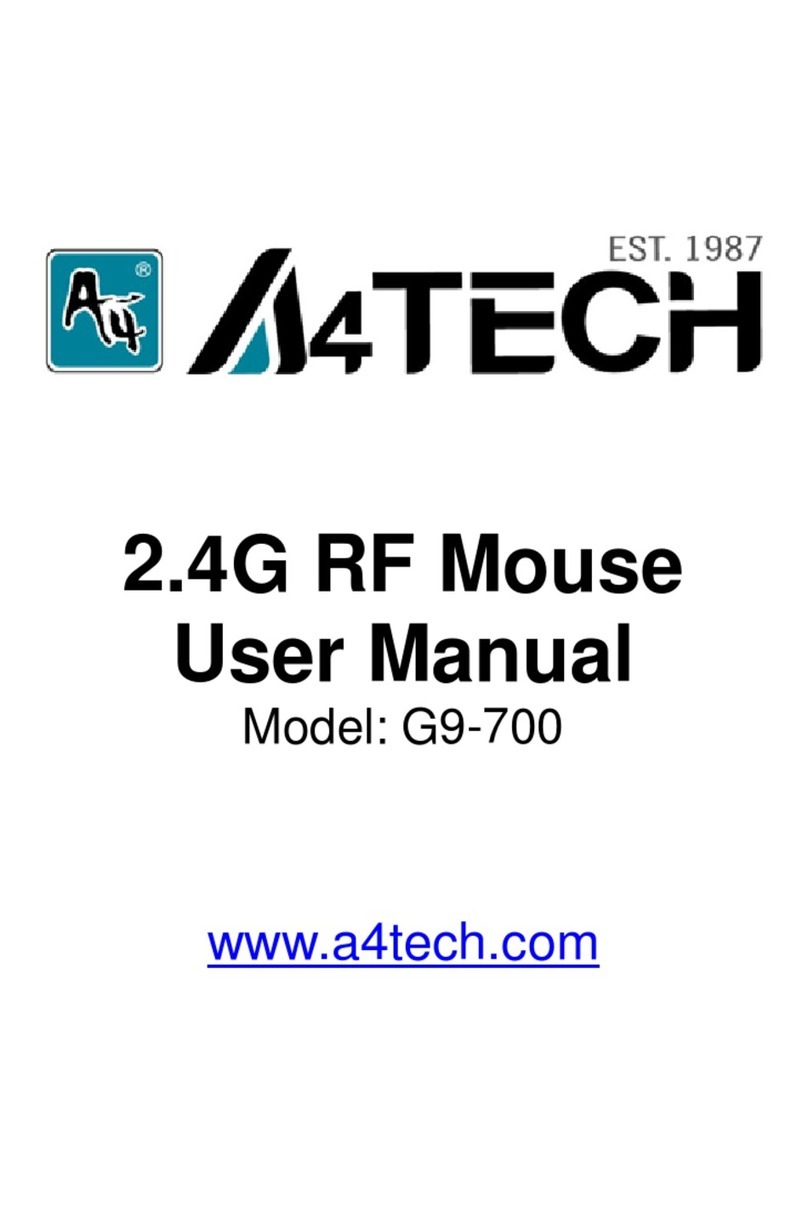 A4Tech G9-700 User manual
