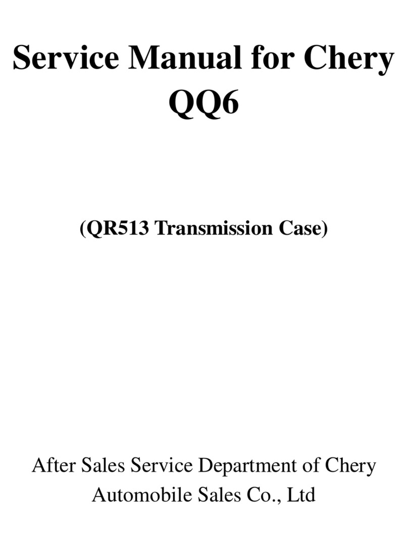 Chery QQ6 User manual Chery QQ6 User manual