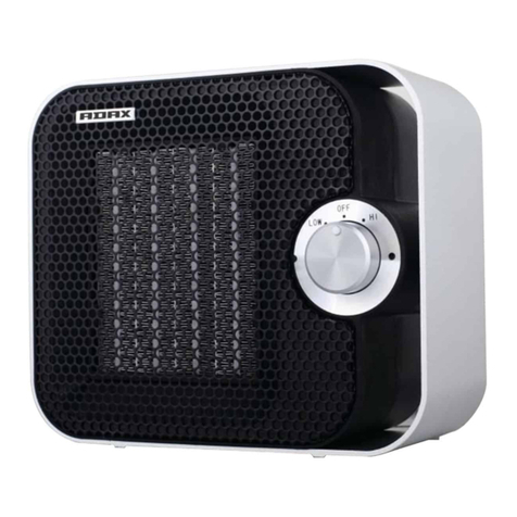 Adax VV21 CA User manual