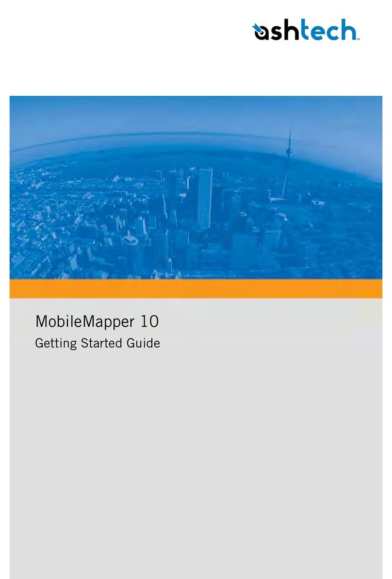 ashtech MobileMapper 10 Getting started guide