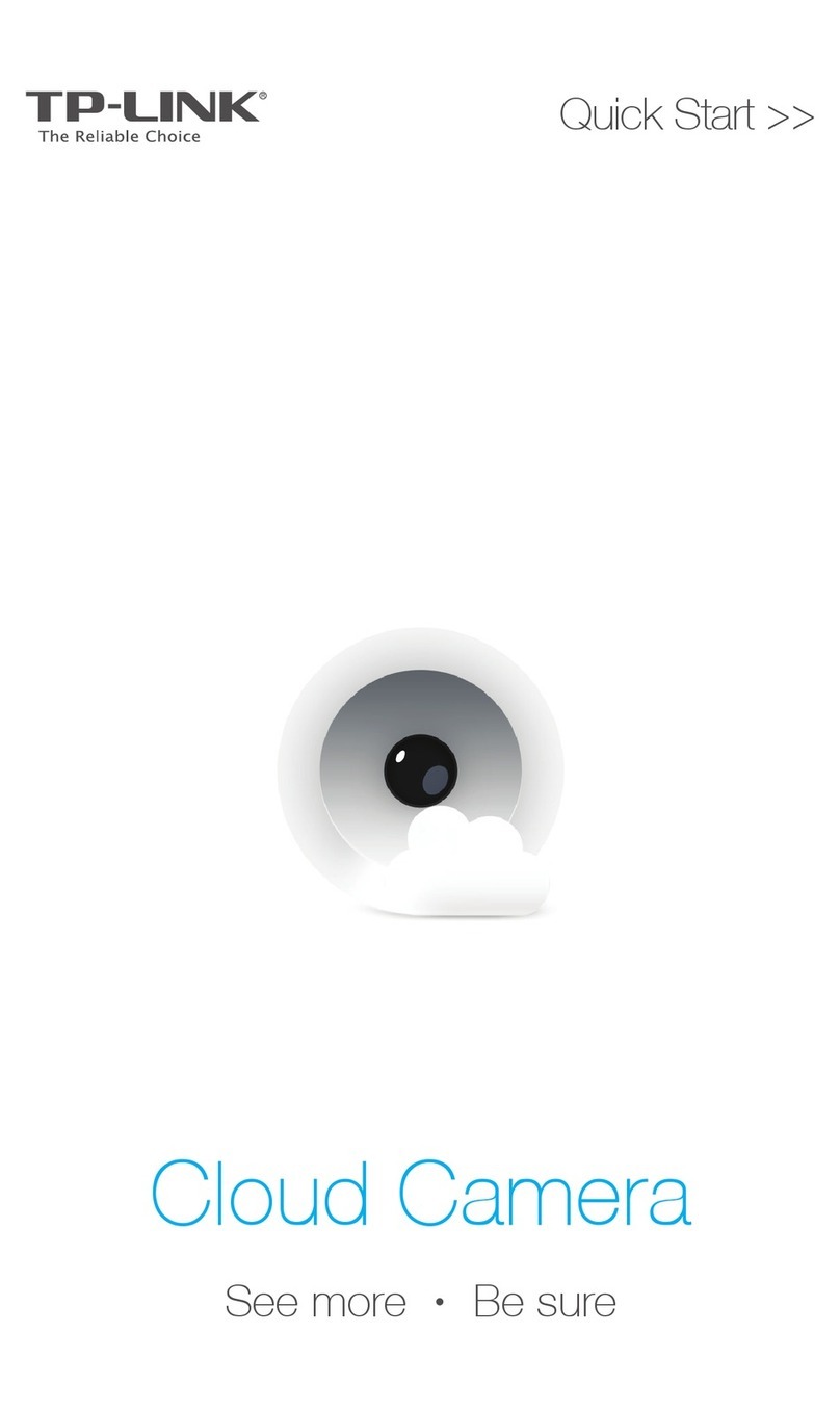 TP-Link Cloud Camera Quick start quide