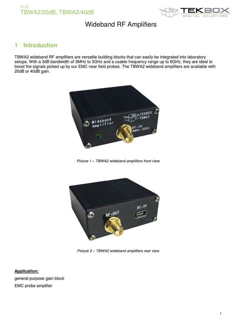 Tekbox TBWA2 manual