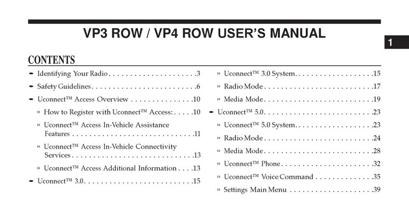 Harman VP3 ROW user manual