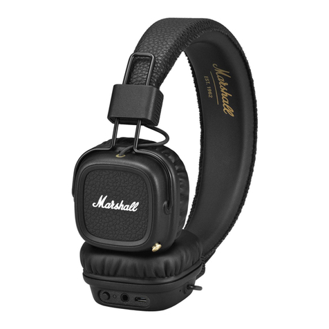 Marshall Amplification MAJOR II BLUETOOTH user manual