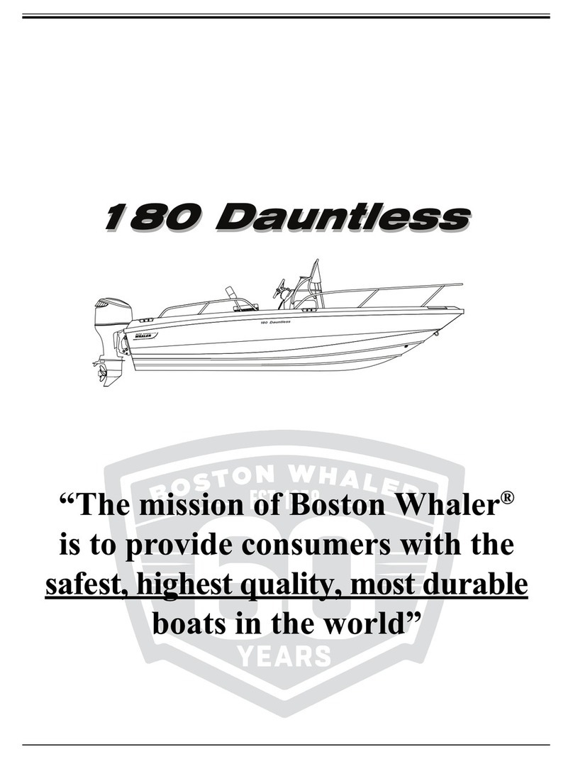Boston Whaler 180 Dauntless owner's manual