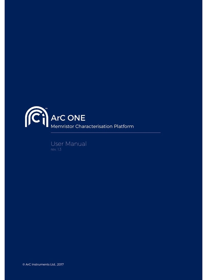ArC Instruments ArC ONE Control user manual