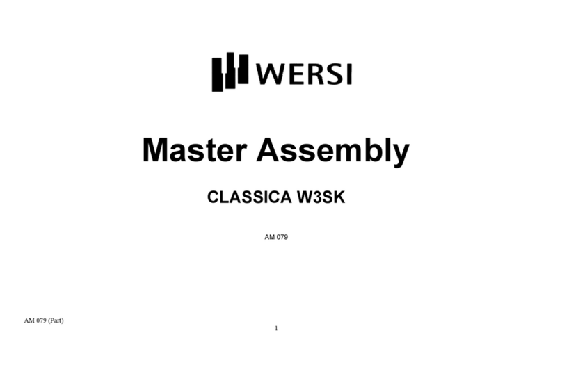 Wersi CLASSICA W3SK Master assembly