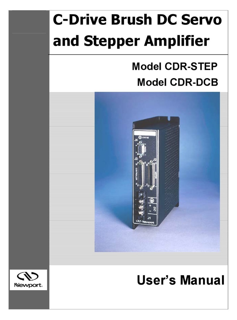 Newport CDR-STEP User manual