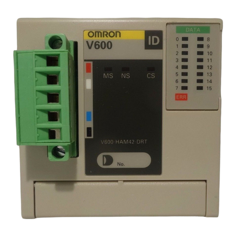 Omron V600-HAM42-DRT User manual Omron V600-HAM42-DRT User manual