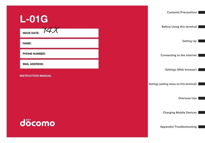 Docomo L-01G instruction manual
