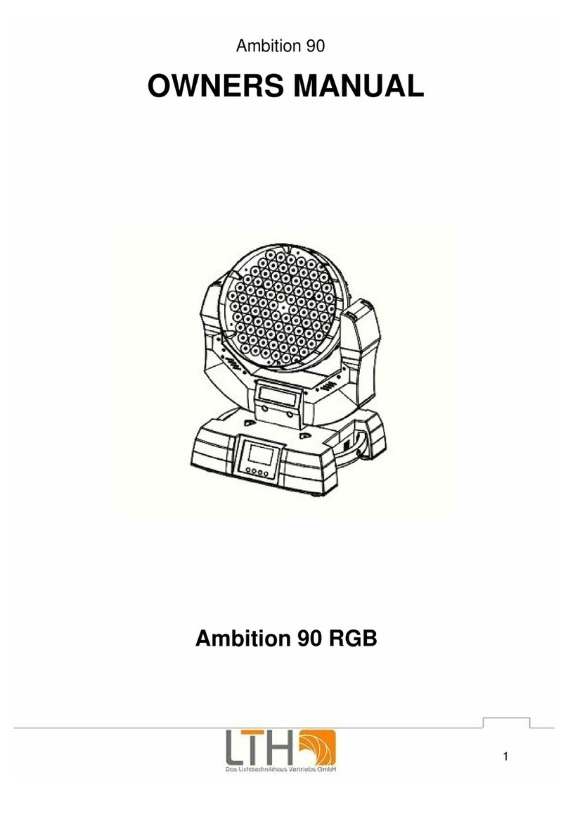 LTH Ambition 90 User manual