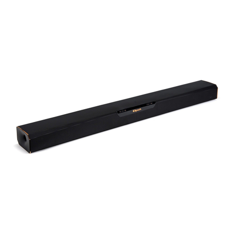 Klipsch RSB-3 User manual