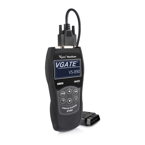Vgate ECU-PRO Vgatescan VS-890 user manual