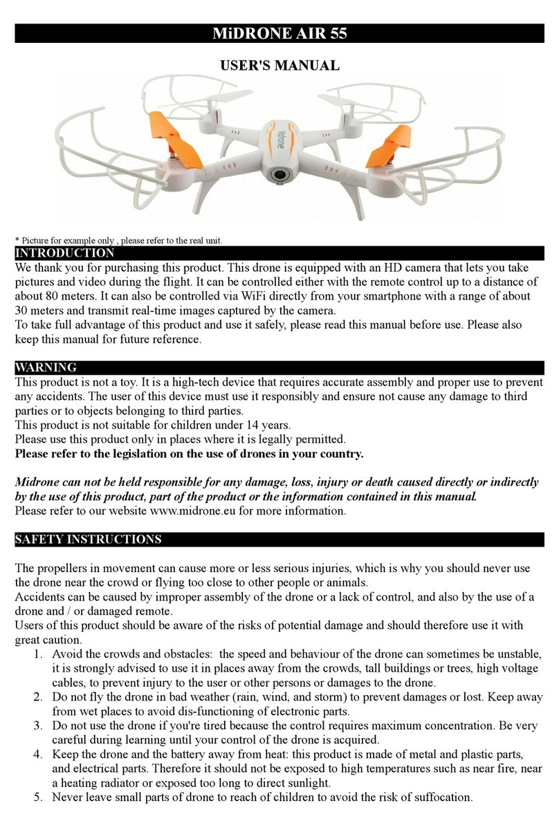 MiDRONE AIR 55 user manual