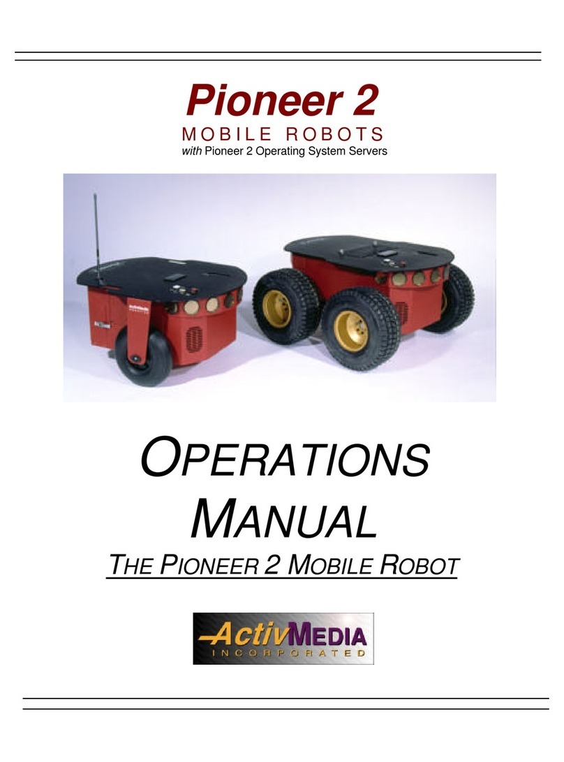 ActivMedia Robotics Pioneer 2 User manual ActivMedia Robotics Pioneer 2 User manual