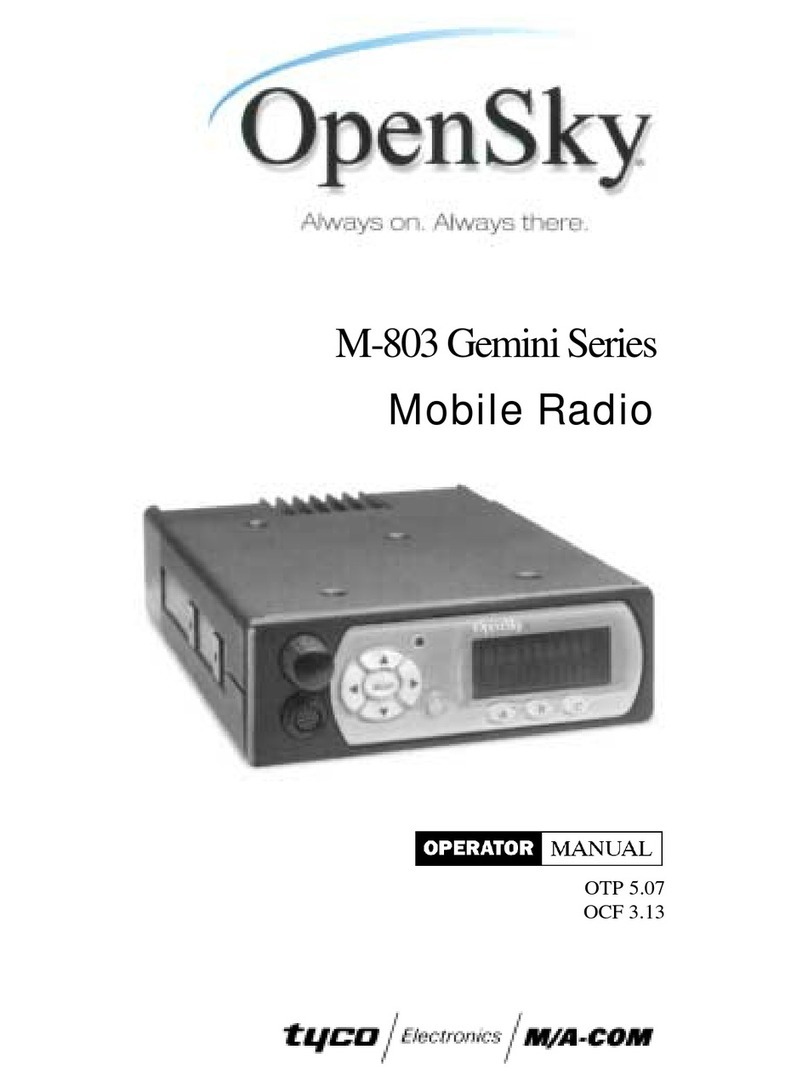 M/A-Com P5100 Series Operator's manual