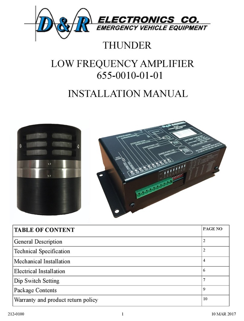 D&R 655-0010-01-01 installation manual
