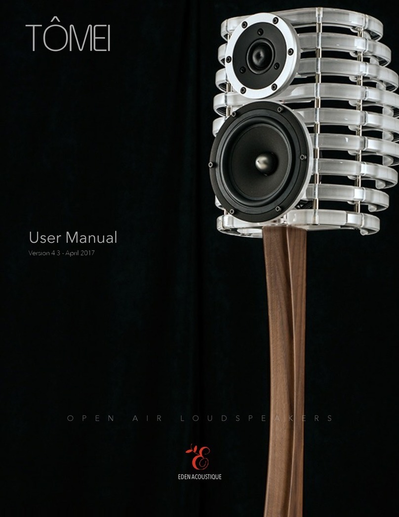 Eden Acoustics TOMEI user manual