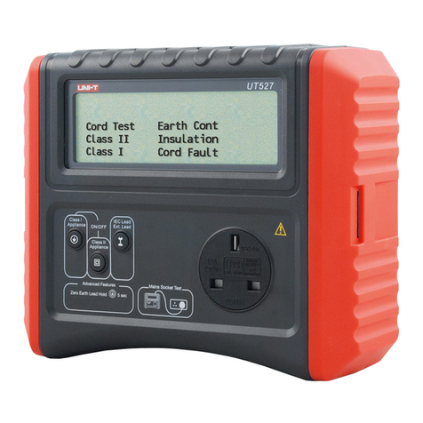 Unit UT527 operating manual