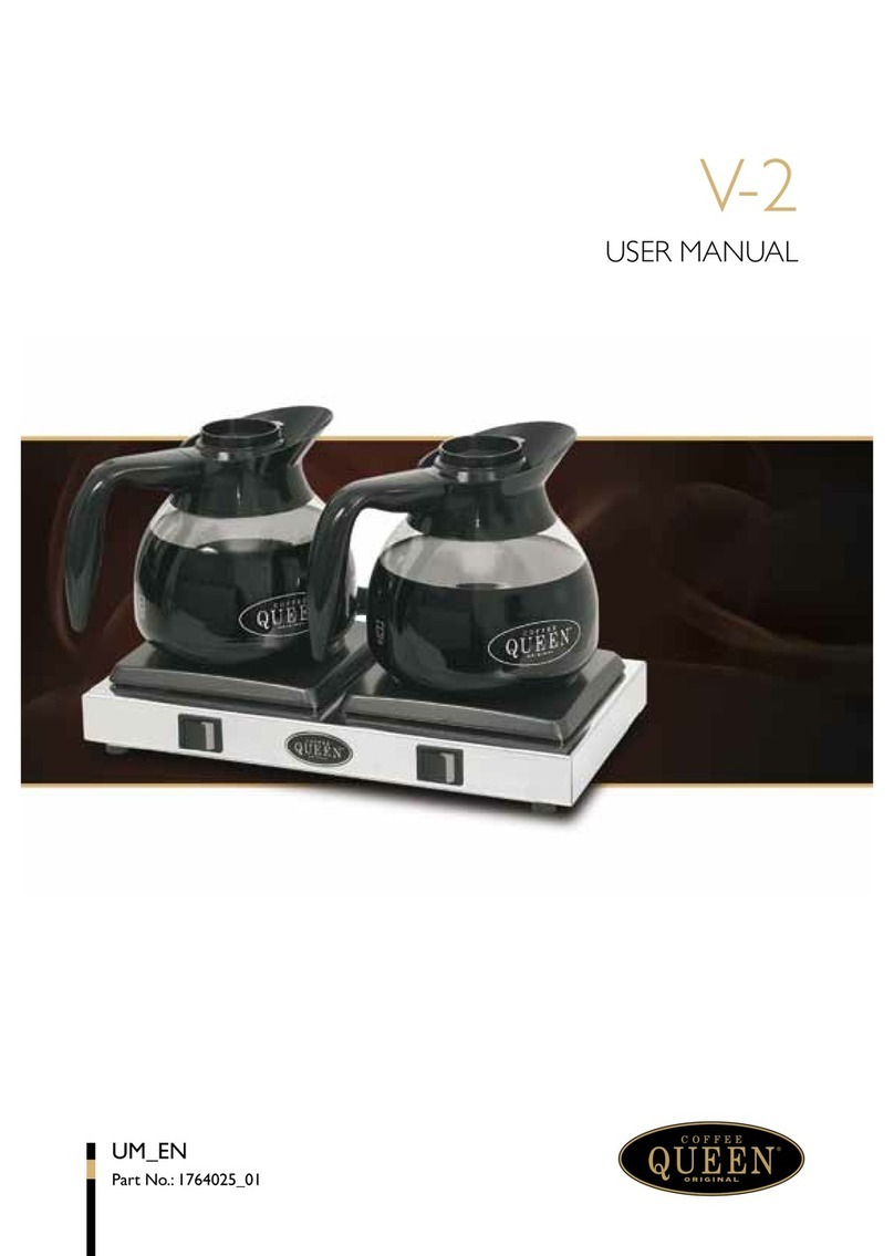 Coffee Queen V-2 user manual