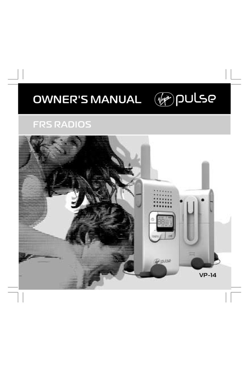 Virgin Pulse VP-14 owner's manual