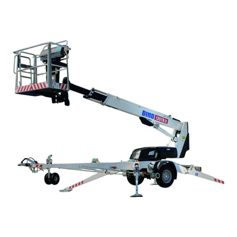 Dino lift DINO 135TB User manual