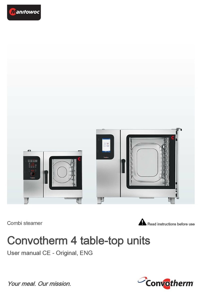 Manitowoc convotherm 4 User manual Manitowoc convotherm 4 User manual