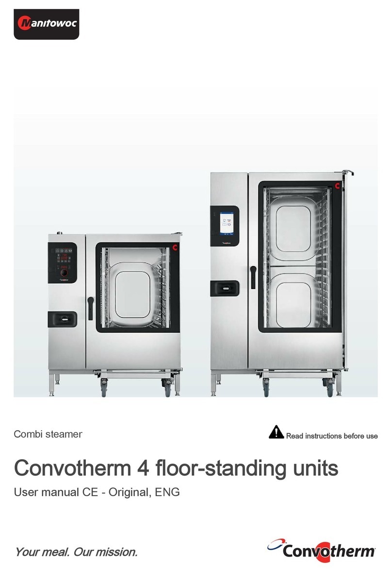 Manitowoc convotherm 4 User manual Manitowoc convotherm 4 User manual