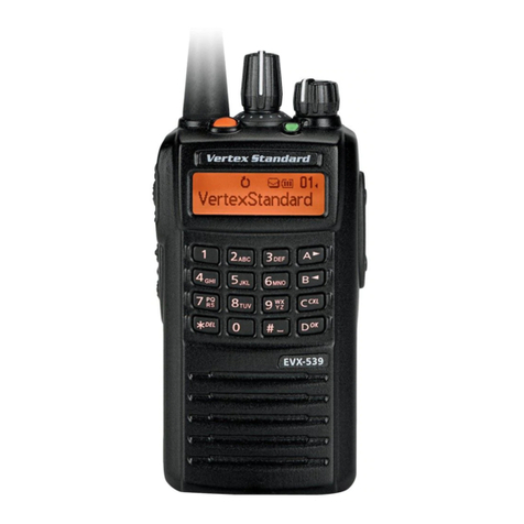 Vertex Standard EVX-539 User manual