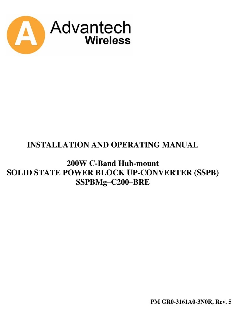 Advantech SSPBMg-C200-BRE User manual