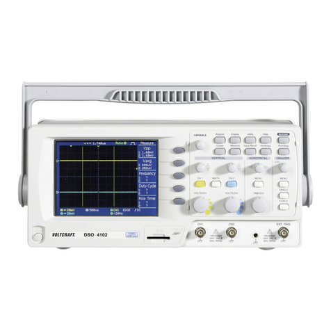 VOLTCRAFT DSO 4000 Series User manual